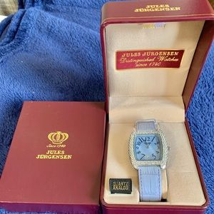 Jules Jurgensen Cinderella blue watch (new)